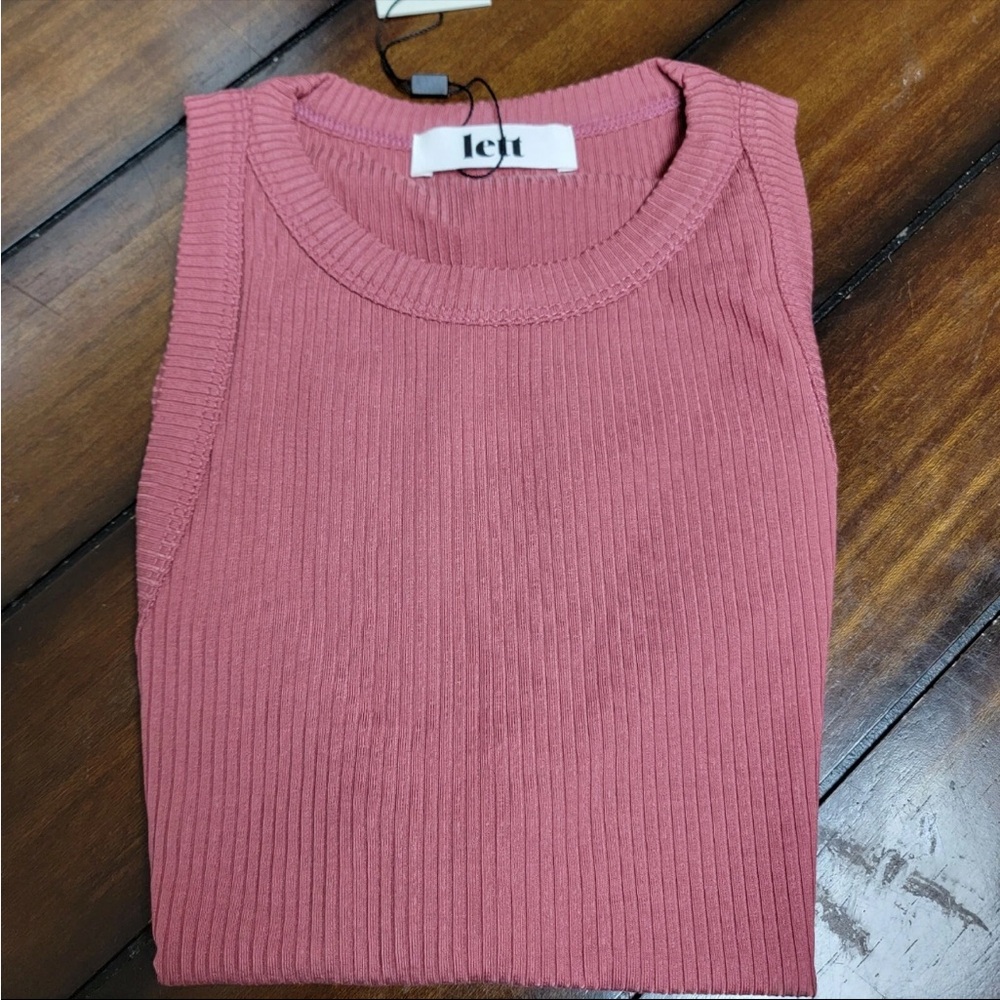 NWT, Lett- Ventura Ribbed Tank Top, size Small and X-Small - Picture 8 of 11